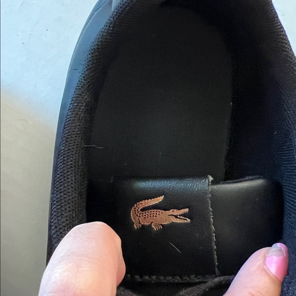 Lacoste STORDA 120 Black size Men 9.5 - Picture 6 of 7